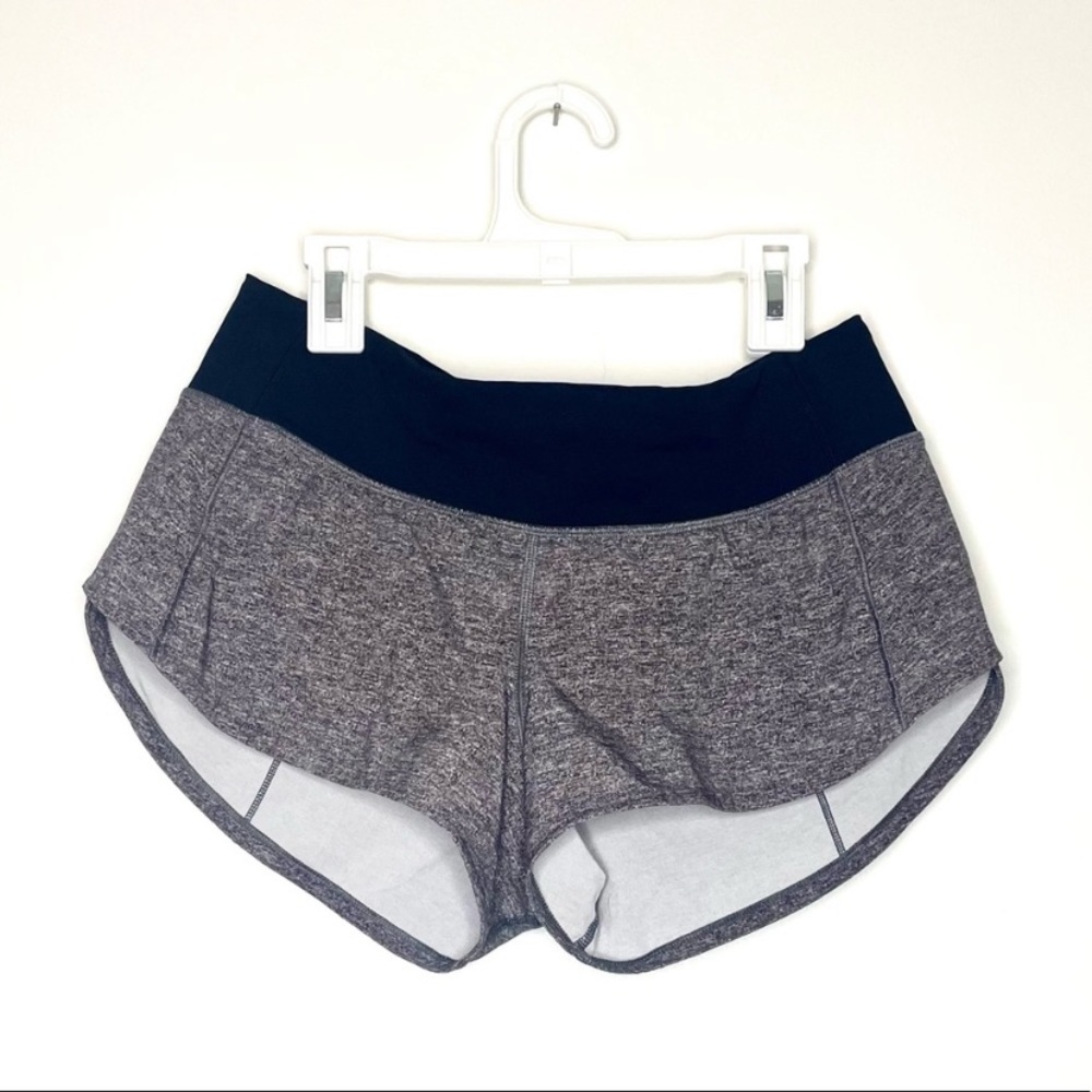 Lululemon speed up low-rise lined short 2.5” size 2